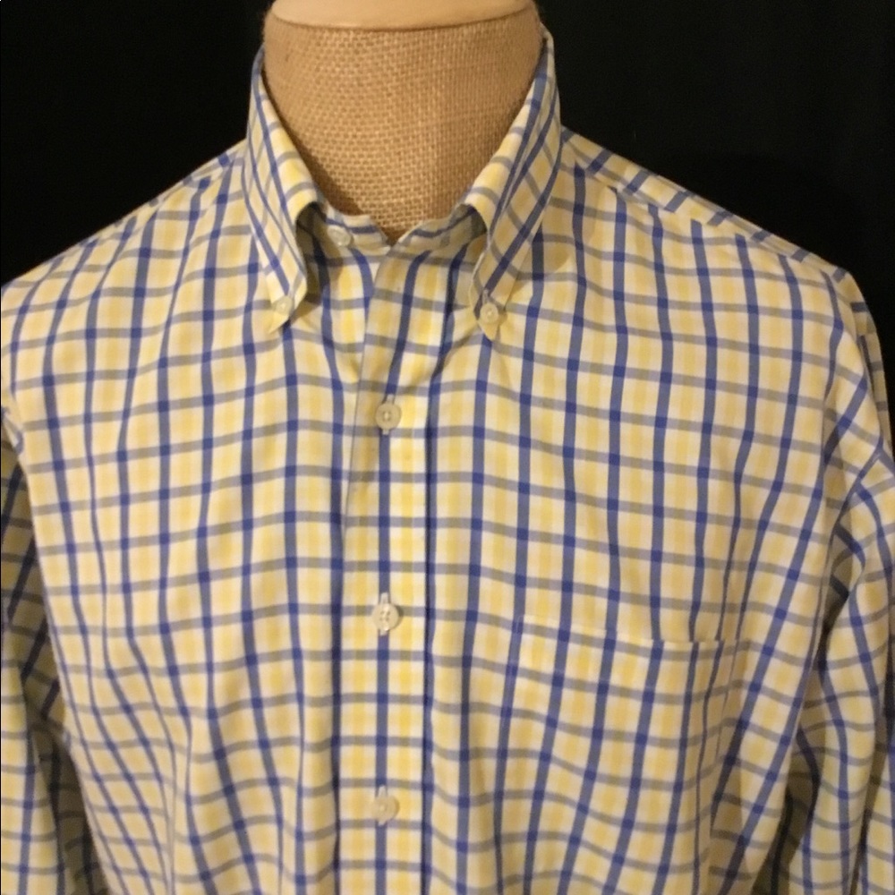 Brooks Brothers Long Sleeve Checked Button Shirt L